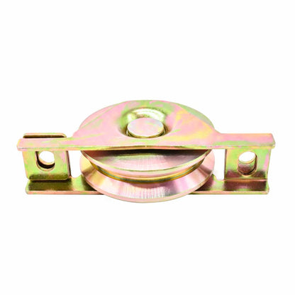 RUEDA PARA PORTON  80X20MM CON SOPORTE LH-2486