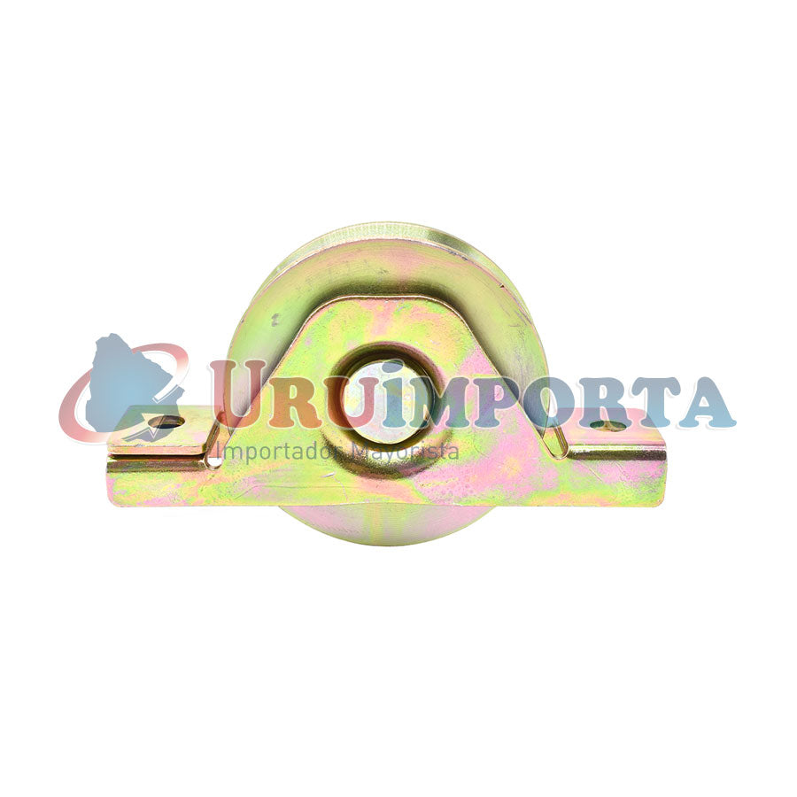 RUEDA PARA PORTON  80X26MM CON SOPORTE LH-2487
