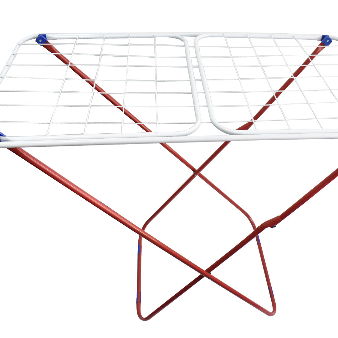 TENDEDERO METALICO DE PIE PLEGABLE P/ROPA LH-2594