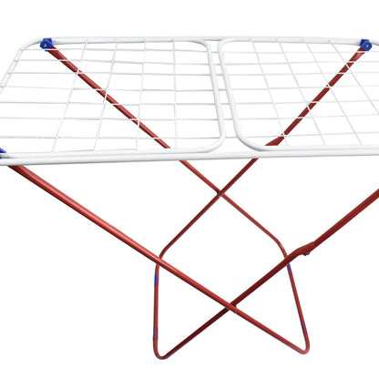 TENDEDERO METALICO DE PIE PLEGABLE P/ROPA LH-2594