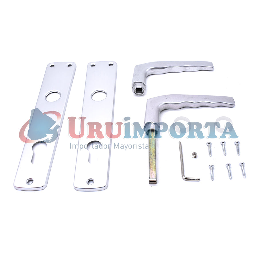 PESTILLO 8MM METALICO PLATEADO  LH-2536