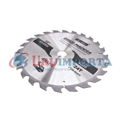 DISCO CORTE MADERA 10″ 24D UYUSTOOLS DMA210