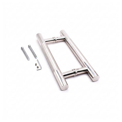 MANIJON METALICO 2PZ PARA PUERTA 30X2.5CM LH-2560