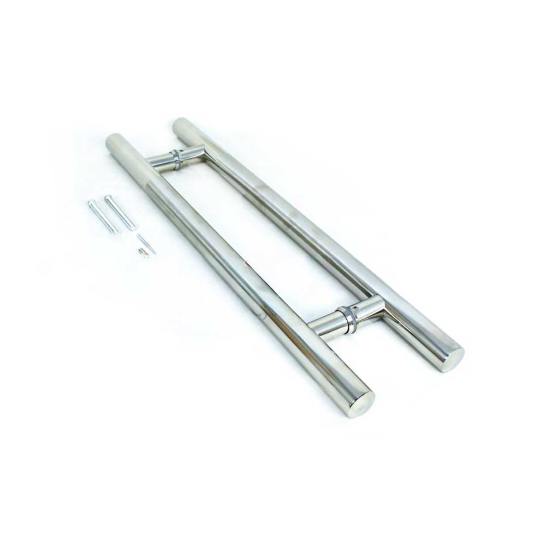 MANIJON METALICO 2PZ PARA PUERTA 60X4CM LH-2562