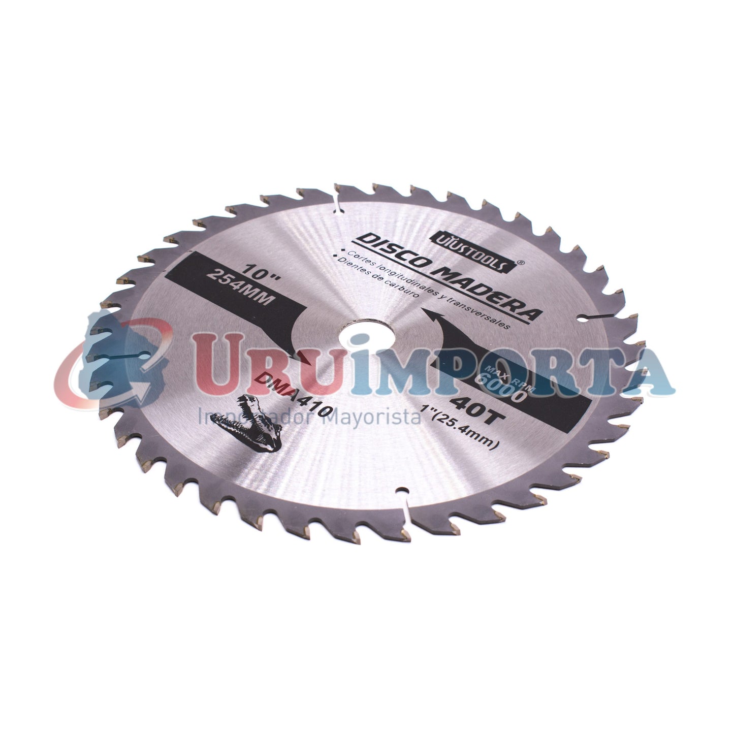 DISCO CORTE MADERA 10″ 40D UYUSTOOLS DMA410