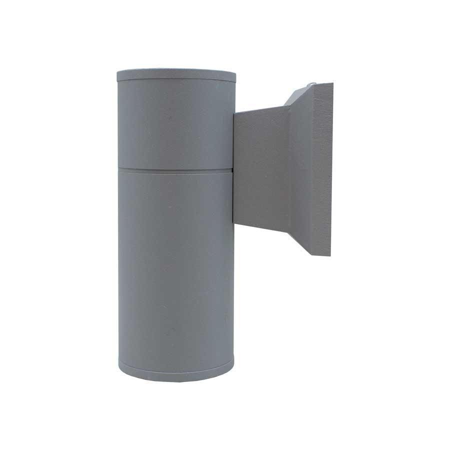 LUMINARIA EXT 1 LUZ 6.5CM DE DIAMETRO GRIS LH-2809