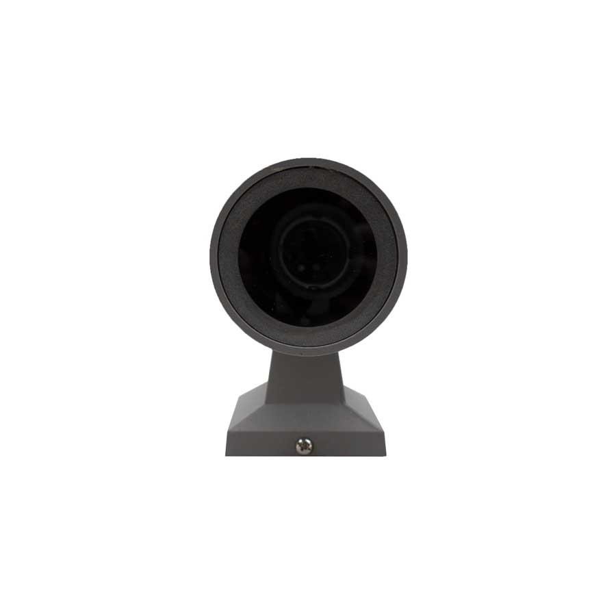 LUMINARIA EXT 1 LUZ 6.5CM DE DIAMETRO GRIS LH-2809