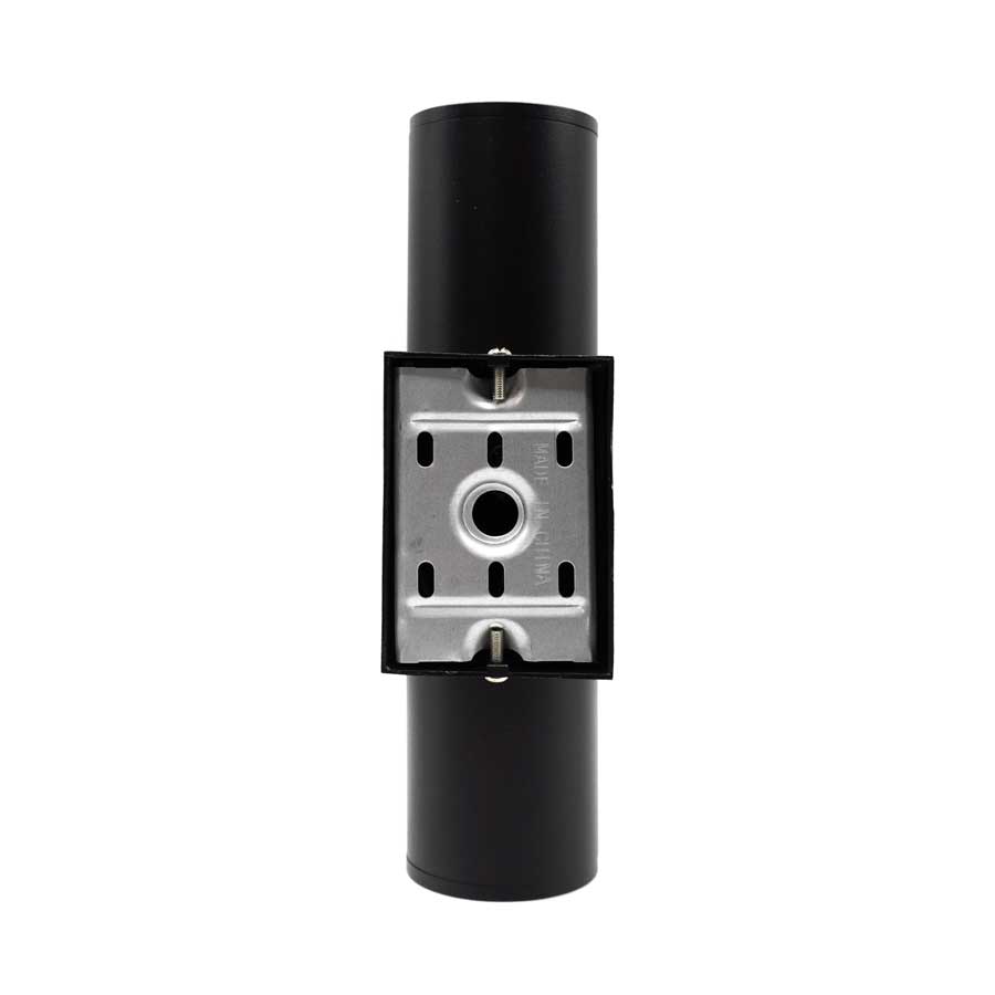 LUMINARIA EXT 2 LUCES 6.5CM DE DIAMET NEGRO LH2806