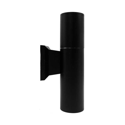 LUMINARIA EXT 2 LUCES 6.5CM DE DIAMET NEGRO LH2806