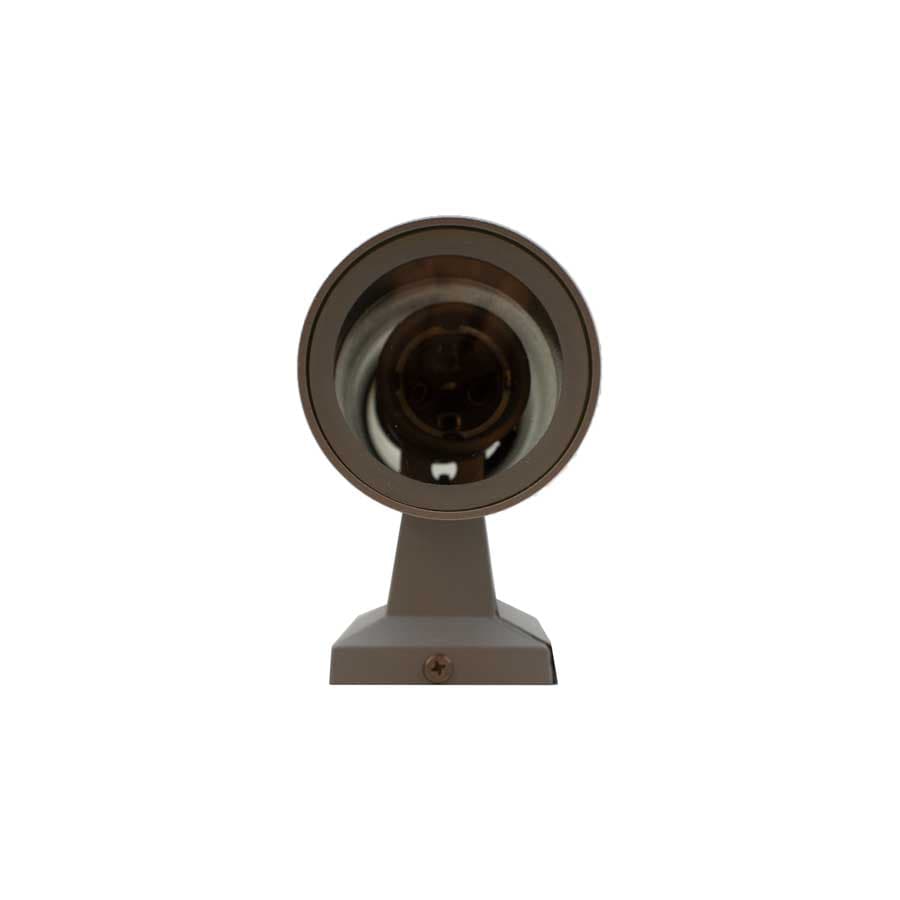 LUMINARIA EXT 2 LUCES 6.5CM DE DIAMET GRIS LH-2807