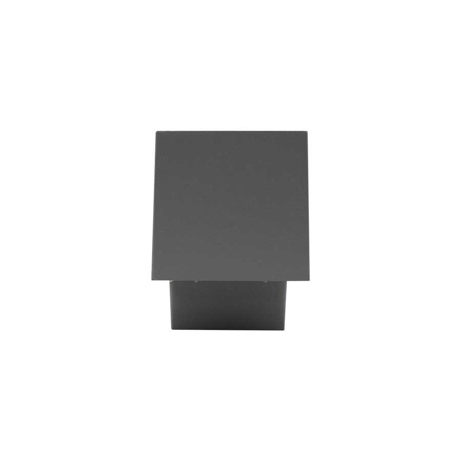 LUMINARIA RECTANGULAR GRIS 21.5X8.5CM LH-2805