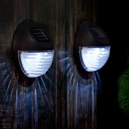 FAROL LED SOLAR REDONDO NEGRO LH-2811