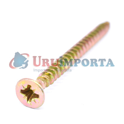 TORNILLO P/MADERA 4X50 400PZ AUTORROSCANTE LH-2834