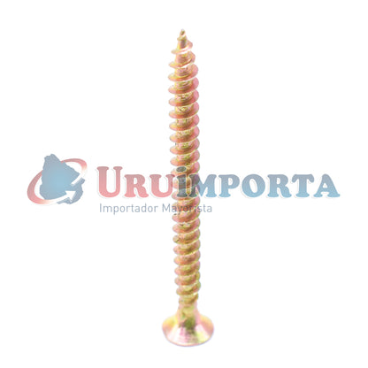 TORNILLO P/MADERA 4X50 400PZ AUTORROSCANTE LH-2834