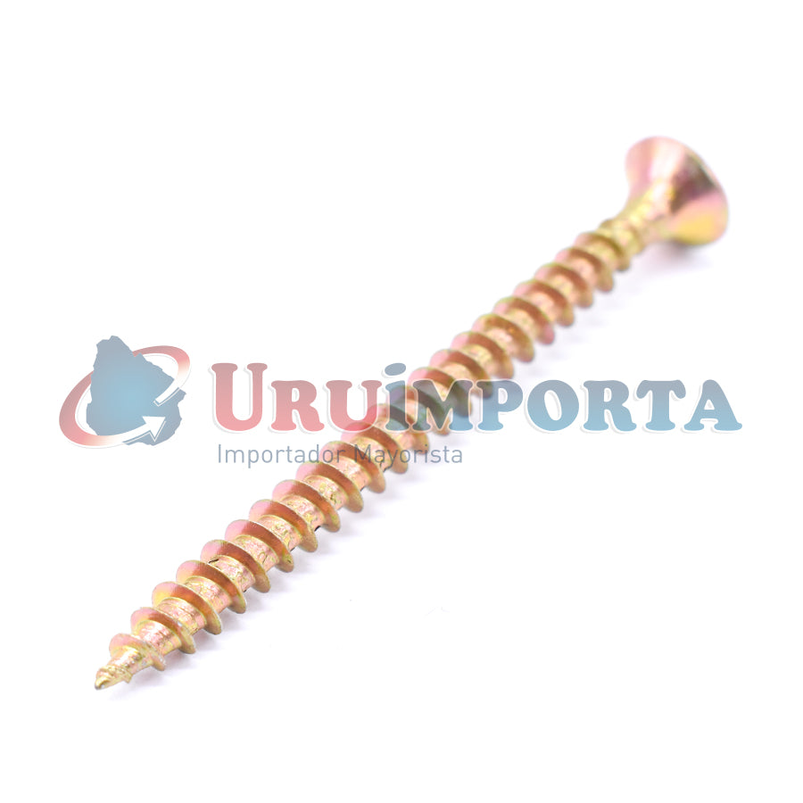 TORNILLO P/MADERA 4X50 400PZ AUTORROSCANTE LH-2834