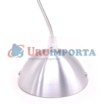 LAMPARA TIPO CONO COLGANTE DE ALUMINIO LH-2863