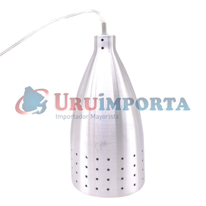 LAMPARA TIPO CONO COLGANTE DE ALUMINIO LH-2863