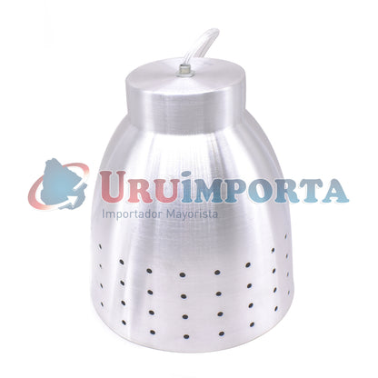 LAMPARA COLGANTE TIPO CAMPANA DE ALUMINIO LH-2864