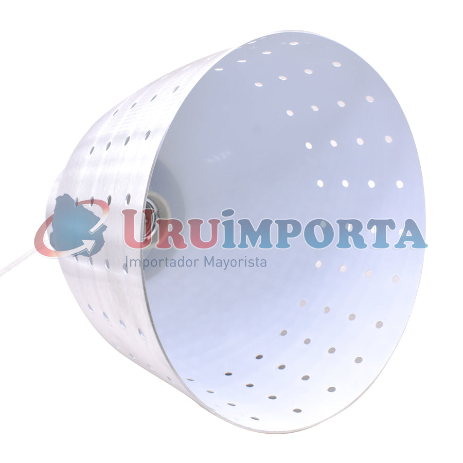 LAMPARA COLGANTE TIPO CAMPANA DE ALUMINIO LH-2864
