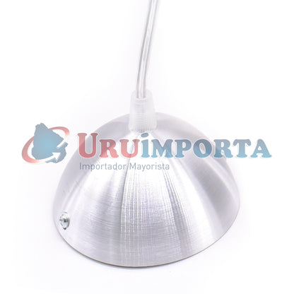 LAMPARA COLGANTE TIPO CAMPANA DE ALUMINIO LH-2864