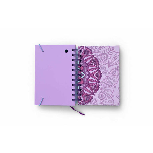 AGENDA CON ESPIRAL DISEÑO MANDALA VS-313S