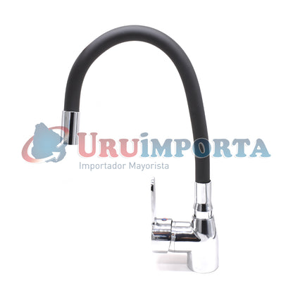 MONOCOMANDO MESADA CRO/NEGRO ITALOMIX LH-2795