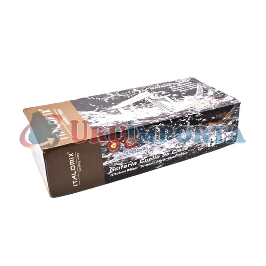 MONOCOMANDO MESADA CRO/NEGRO ITALOMIX LH-2795