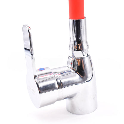 MONOCOMANDO MESADA CRO/ROJO ITALOMIX LH-2797