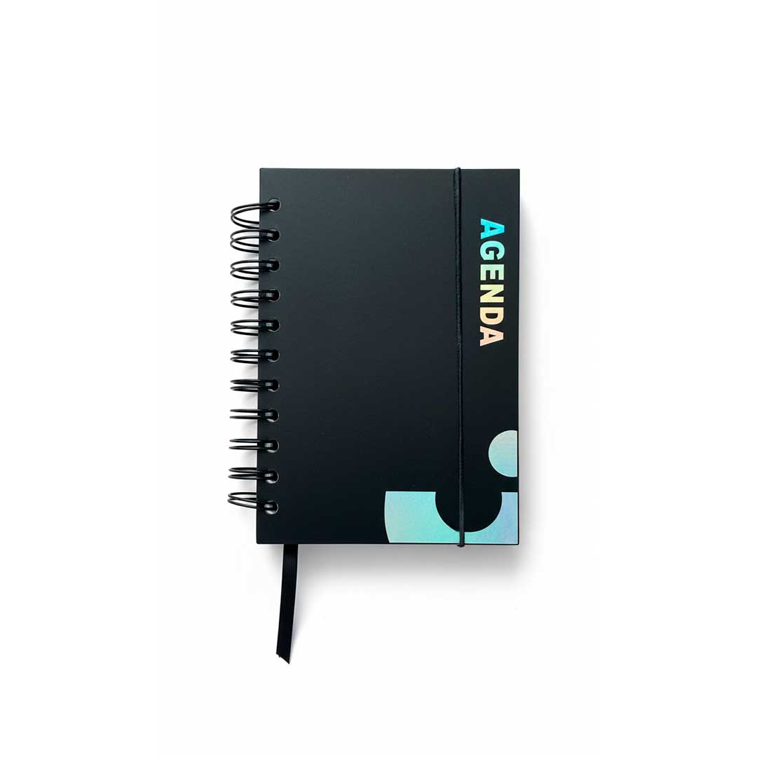 AGENDA CON ESPIRAL COLORES VARIOS 10X15CM VS-300S