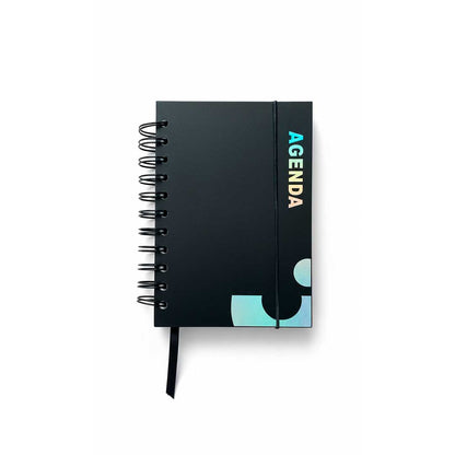 AGENDA CON ESPIRAL COLORES VARIOS 10X15CM VS-300S