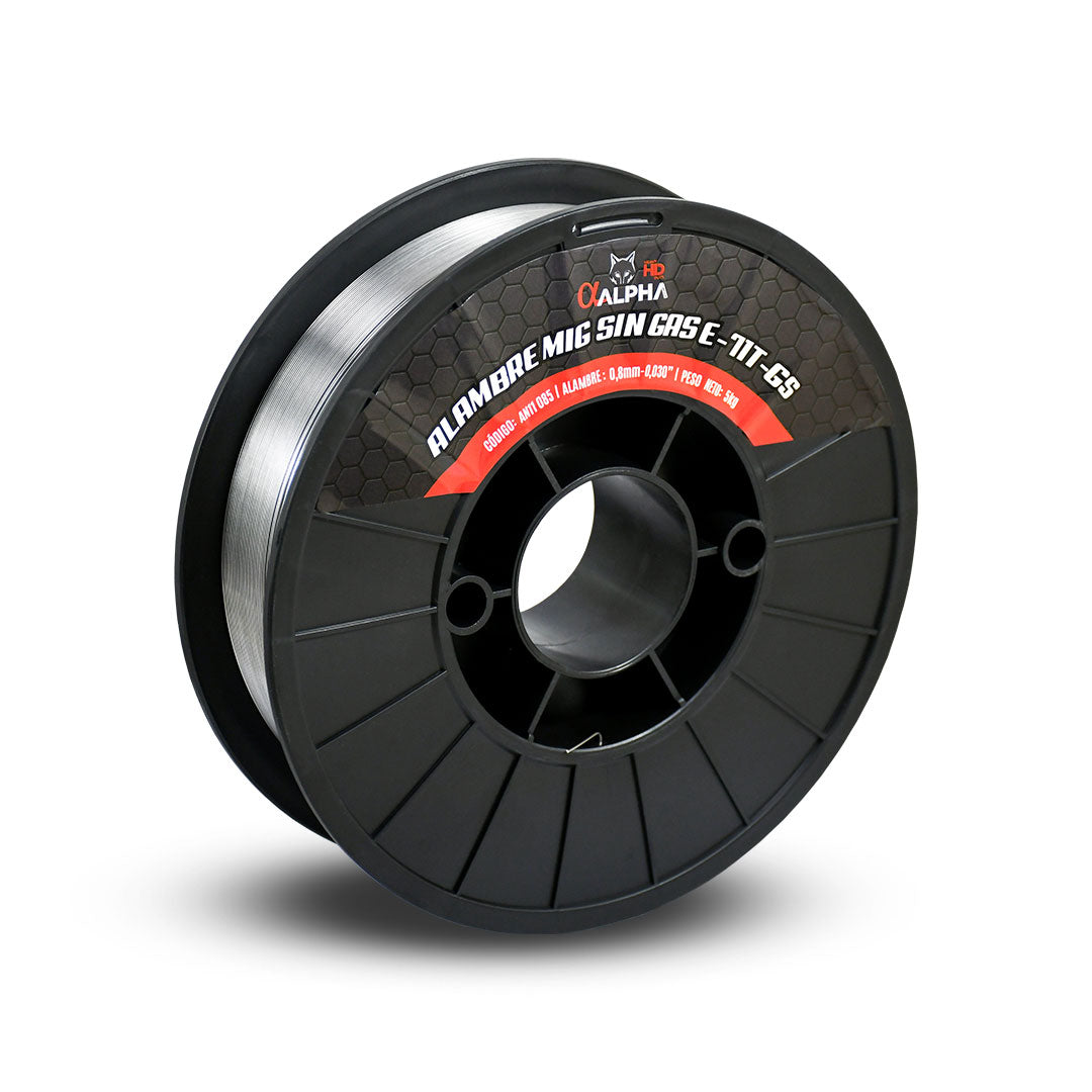 ALAMBRE MIG 4.5K 08MM PARA SOLDAR SIN GAS E71T-SG