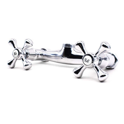 GRIFO DOBLE COMANDO 15CM T/CRUZ ITALOMIX LH-2782