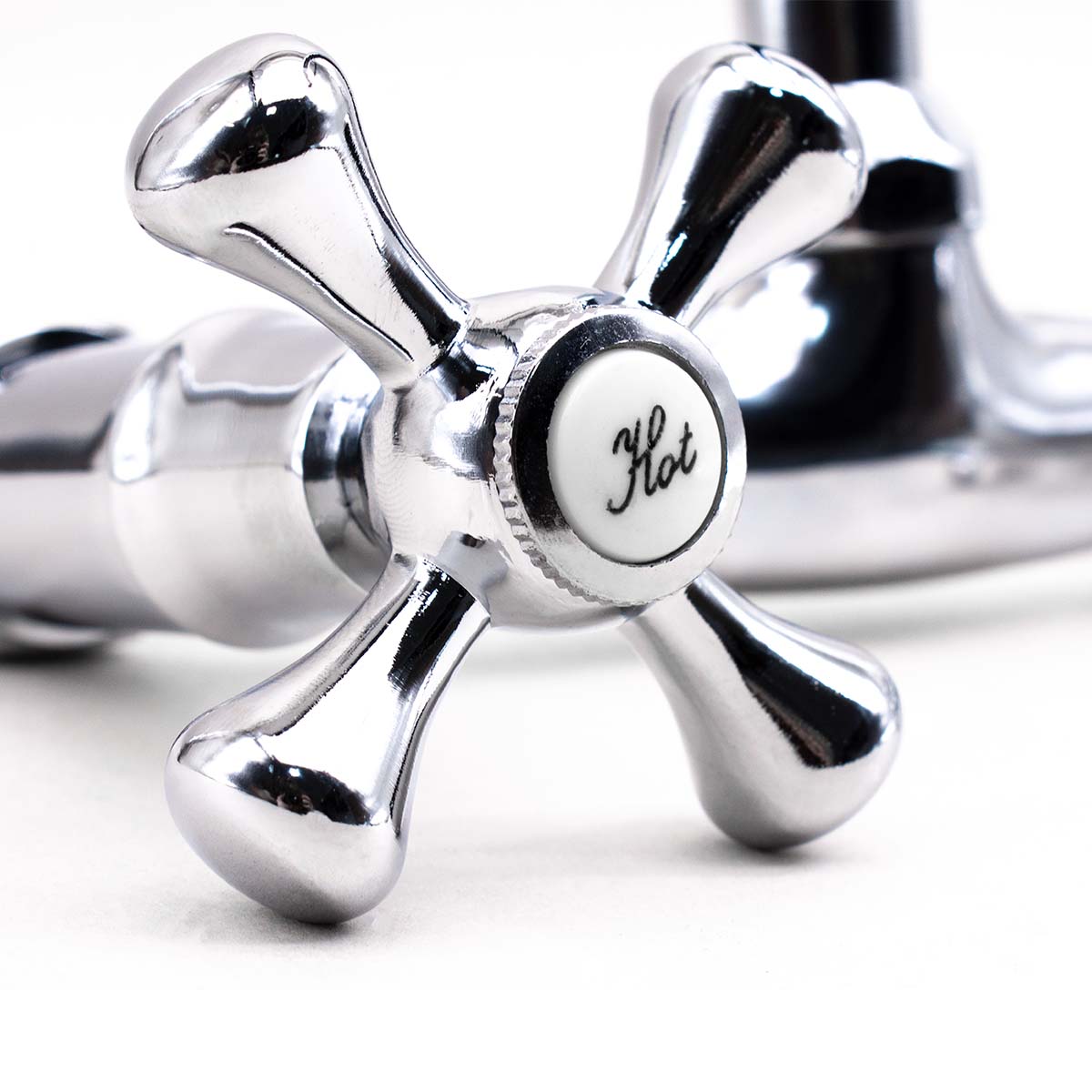 GRIFO DOBLE COMANDO 15CM T/CRUZ ITALOMIX LH-2782