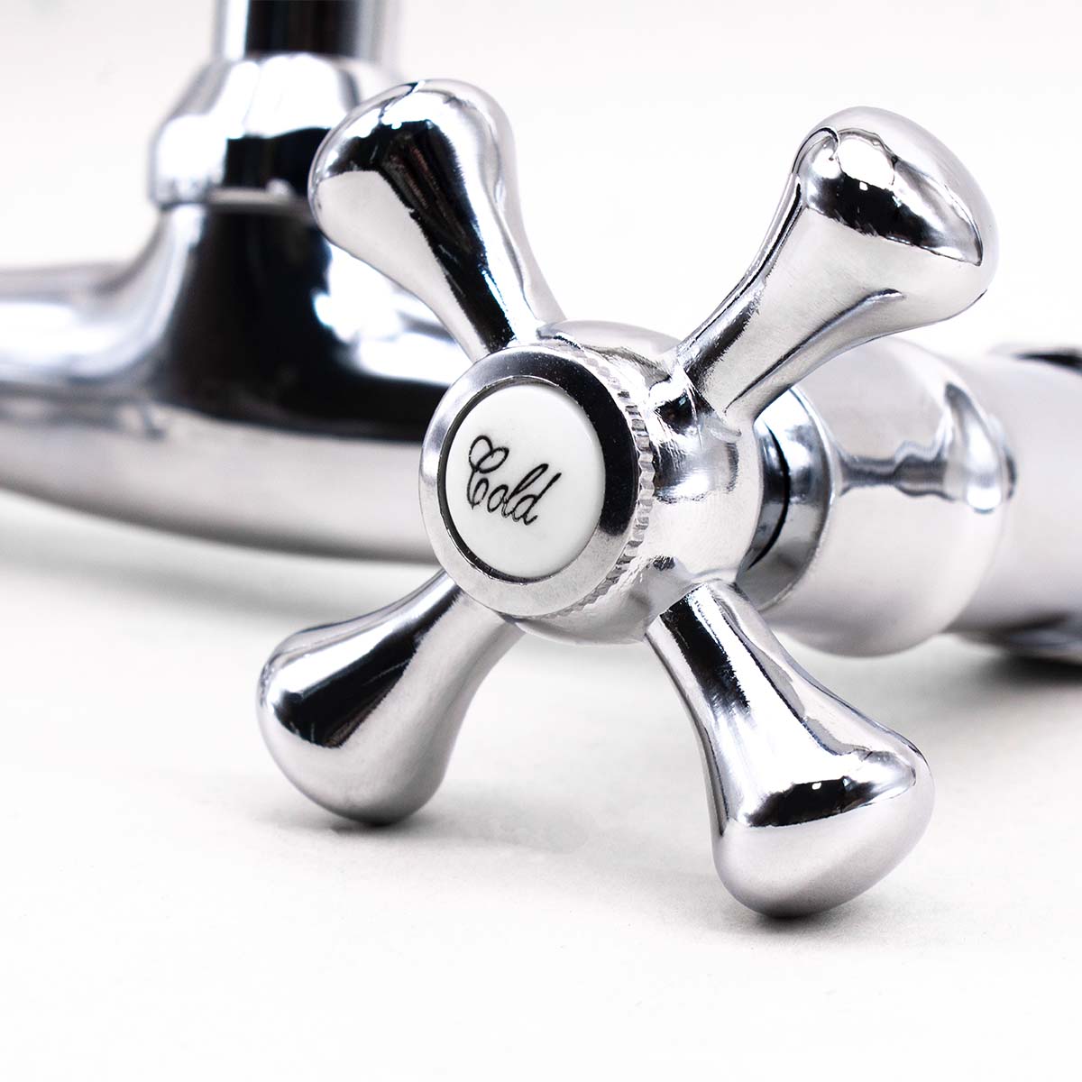 GRIFO DOBLE COMANDO 15CM T/CRUZ ITALOMIX LH-2782
