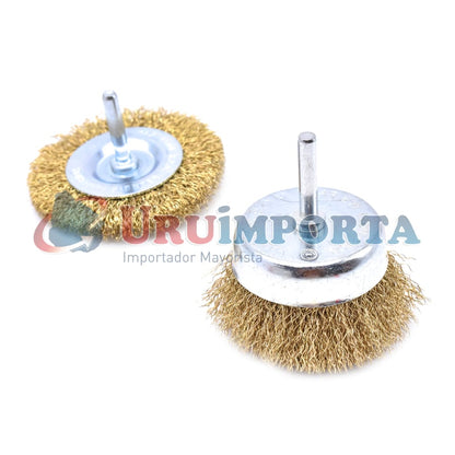 CEPILLO COPA/PLANO 3″ 2PZ P/TALADRO UY EBR201