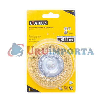 CEPILLO PLANO 3″ 1PZ P/TALADRO UYUS EBT203