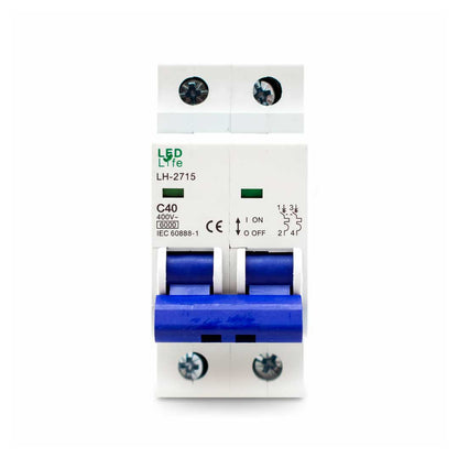 LLAVE TERMICA BIPOLAR 40A LED LIFE LH-2715