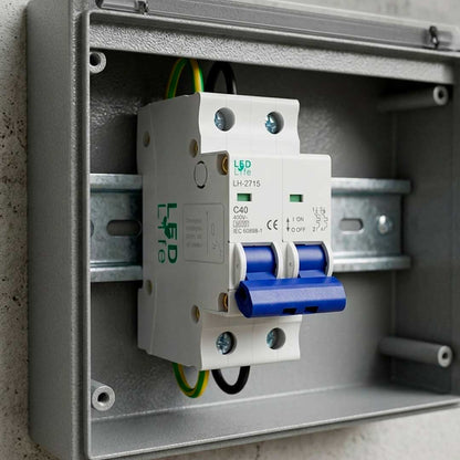 LLAVE TERMICA BIPOLAR 40A LED LIFE LH-2715