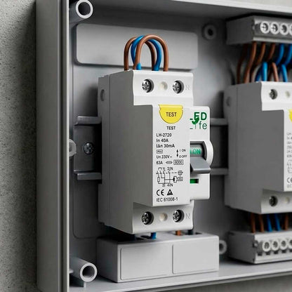 LLAVE DIFERENCIAL 40A LED LIFE LH-2720