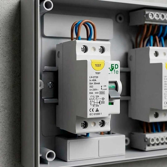 LLAVE DIFERENCIAL 40A LED LIFE LH-2720