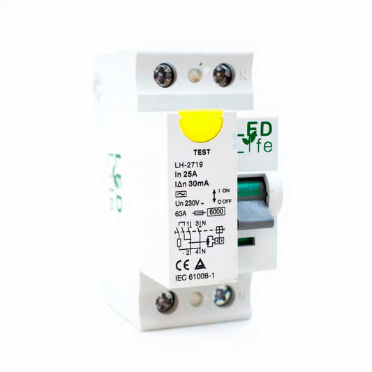 LLAVE DIFERENCIAL 25A LED LIFE LH-2719
