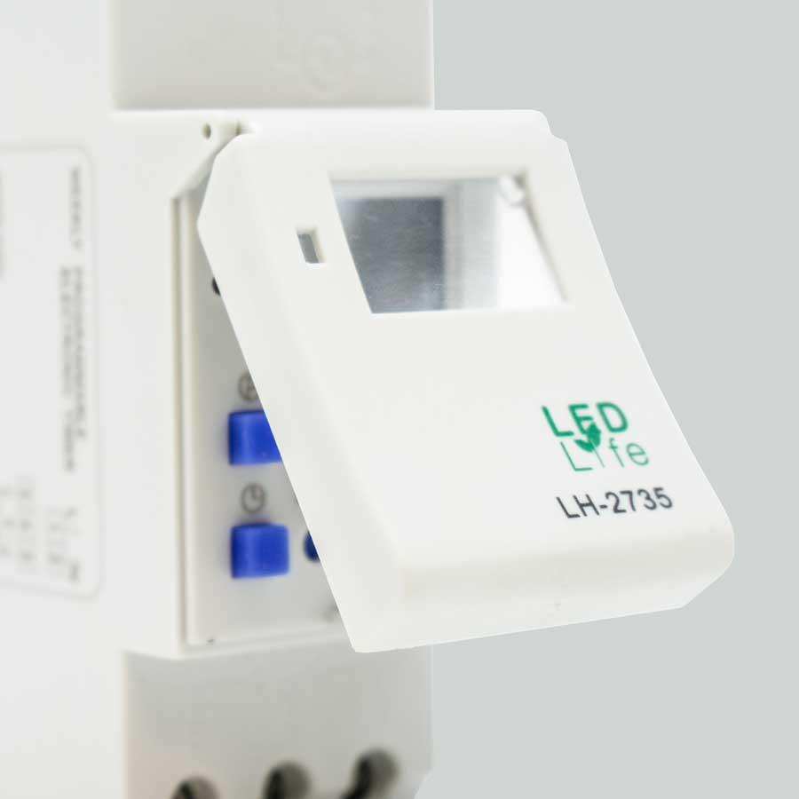RELOJ TEMPORIZADOR DIGITAL 16A LED LIFE LH-2735