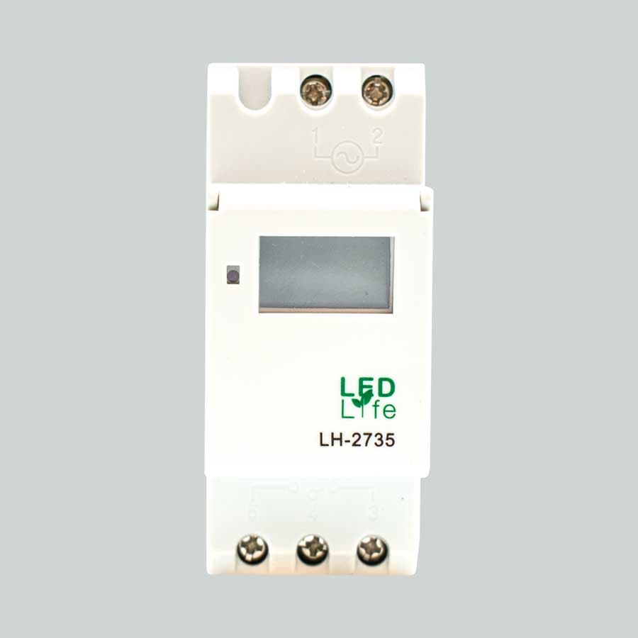 RELOJ TEMPORIZADOR DIGITAL 16A LED LIFE LH-2735