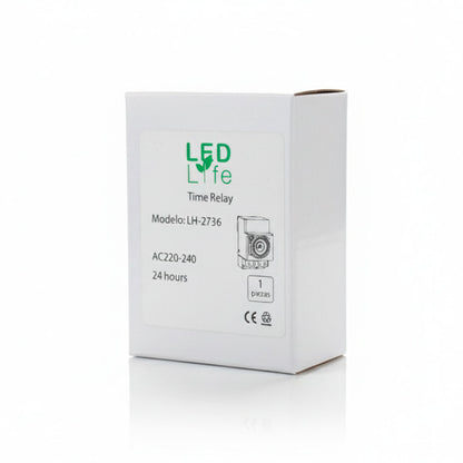 RELOJ TEMPORIZADOR MANUAL 16A LED LIFE LH-2736