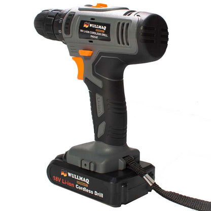 TALADRO A BATERIA 18V CON MALETIN WULLMAQ PH3147