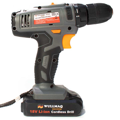 TALADRO A BATERIA 18V CON MALETIN WULLMAQ PH3147