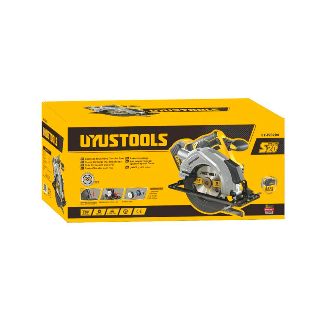 SIERRA CIRCULAR INALA 20V UYUSTOOLS UY-ISC204