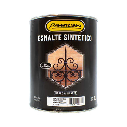 ESMALTE SINTETICO 1 LITRO BLANCO PENNSYLVANIA