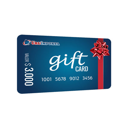 TARJETA GIFT CARD VALOR 3000 PESOS