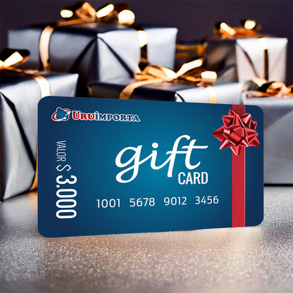 TARJETA GIFT CARD VALOR 3000 PESOS